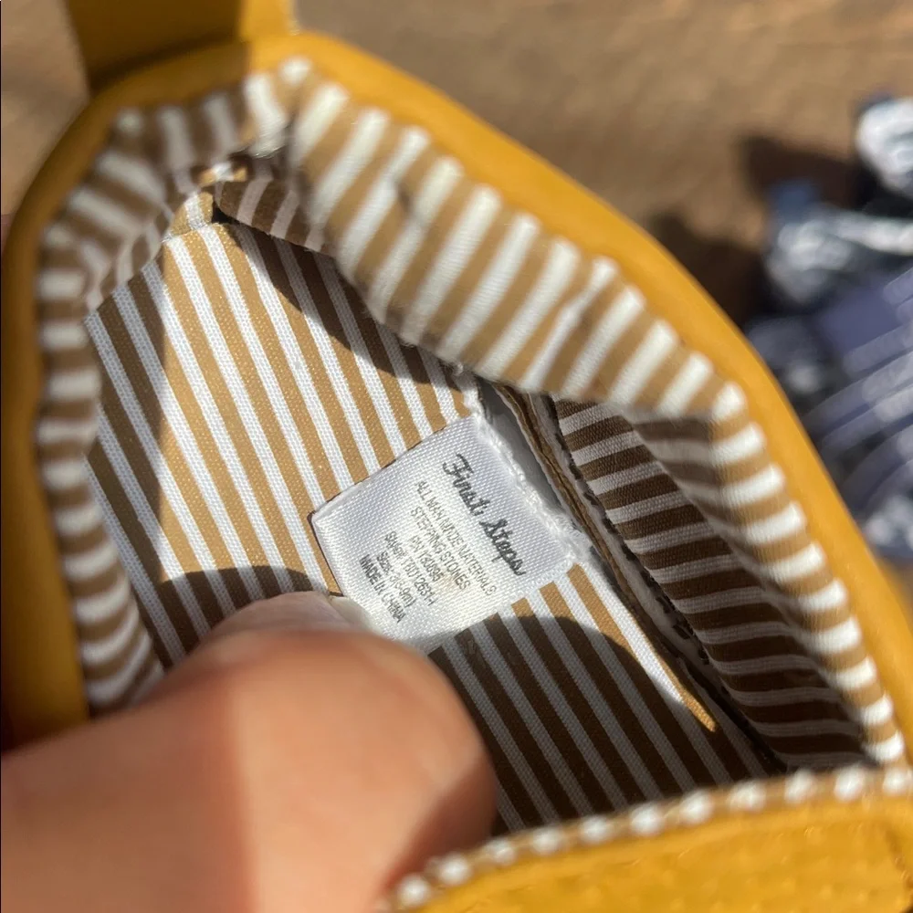 Stylish Yellow Kids Moccasins